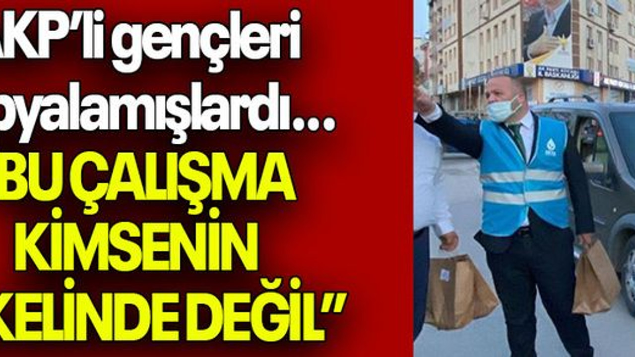 AKP’li gençleri kopyalamışlardı… “BU ÇALIŞMA KİMSENİN TEKELİNDE DEĞİL”